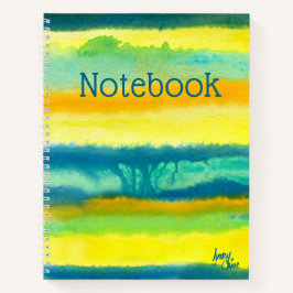 Espiral Verde e Laranja Tangoada de Camadas Tangoa