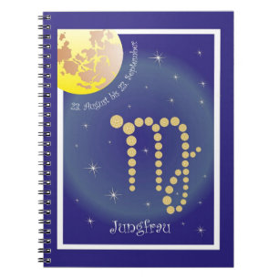 Espiral Virgem 23. agosto até 23. setembro caderno