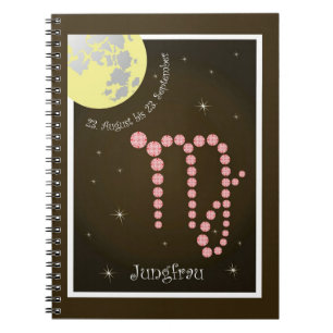 Espiral Virgem 23. agosto até 23. setembro caderno