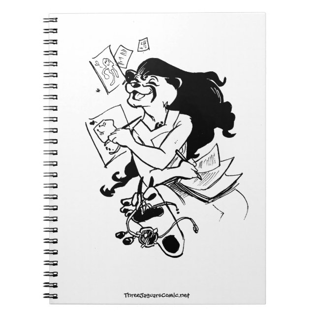 Espiral Whee! Faculdade criadora! Caderno (Frente)