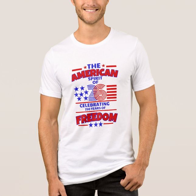ESPÍRITO AMERICANO DE 26: 250 ANOS DE LIBERDADE (Frente)