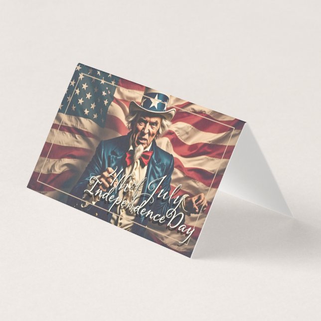 Espírito de Liberdade em Vermelho, Branco e Azul (Frente)