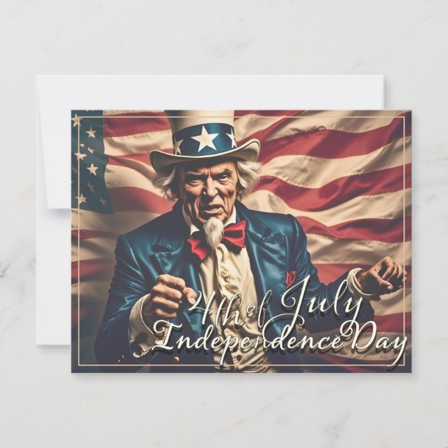 Espírito de Liberdade em Vermelho, Branco e Azul (Frente)