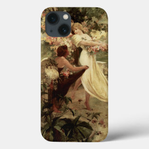 Espírito De Primavera por Alphonse Mucha