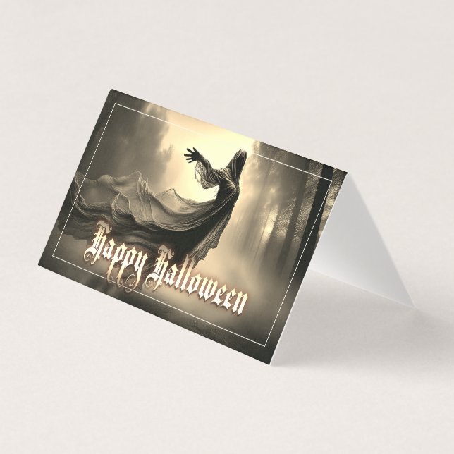 Espírito feminino negra na paisagem - Dia das Brux (Frente)