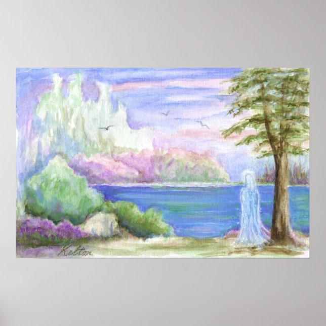 Espírito Meditante Poster (Frente)