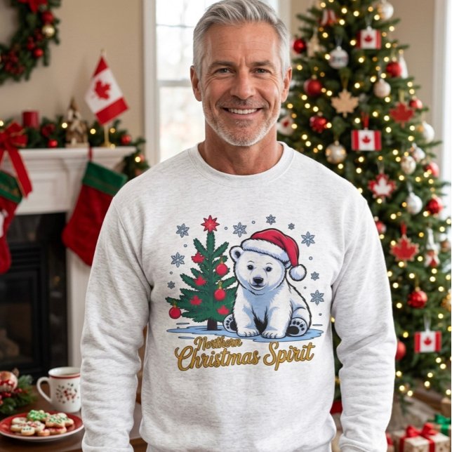 Espírito Natalino do Norte & Suéter de Natal Canad (Criador carregado)