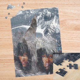 Espírito Nativo no Alasca, Quebra-cabeça de 16" x