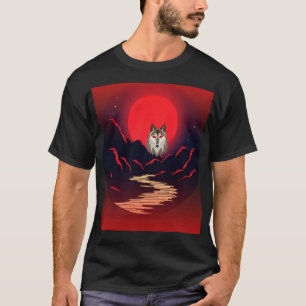 Espírito Nocturno - Camisa T De Raposa Noturna Ele