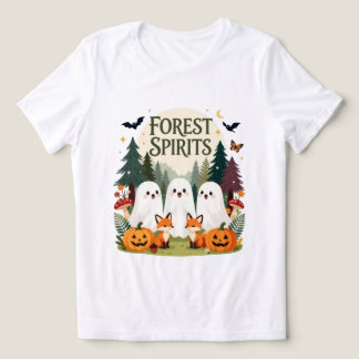 Espíritos da Floresta Fantasmas e Raposas Hallowee