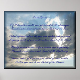 "Espíritos da Terra" Poster