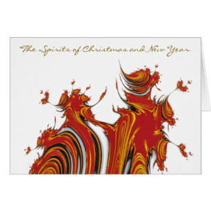 ESPÍRITOS DO CARTÃO DE NATAL