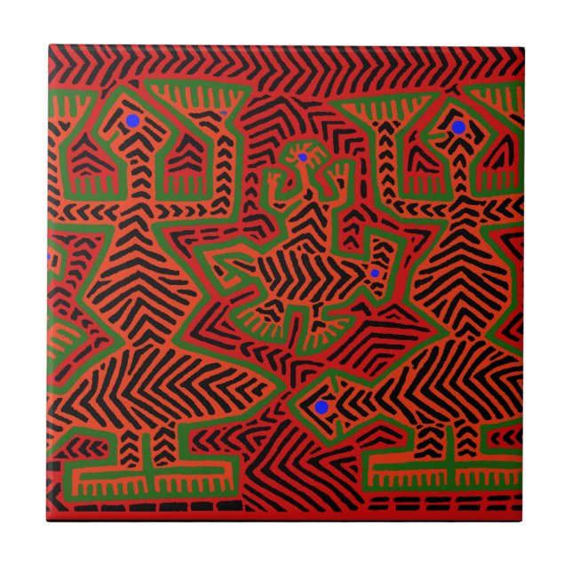 Espíritos Mola Índios Kuna (Frente)