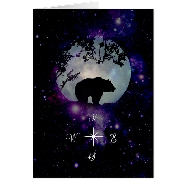 Espiritual Siga Seu Urso De Sonhos E Cartão De Com (Frente)