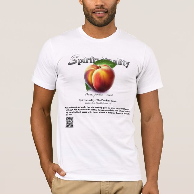Espiritualidade: Camiseta F&B The Peach of Peace (Frente)