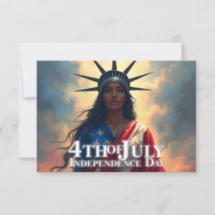 Esplêndido Design de 4 de julho - Fireworks & Free