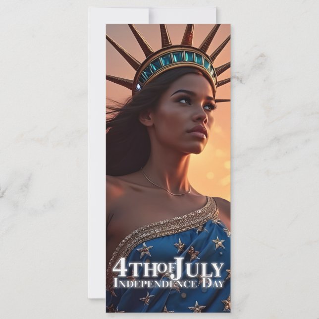 Esplêndido Design de 4 de julho - Fireworks & Free (Frente)