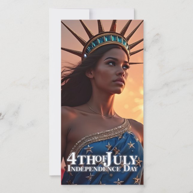 Esplêndido Design de 4 de julho - Fireworks & Free (Frente)
