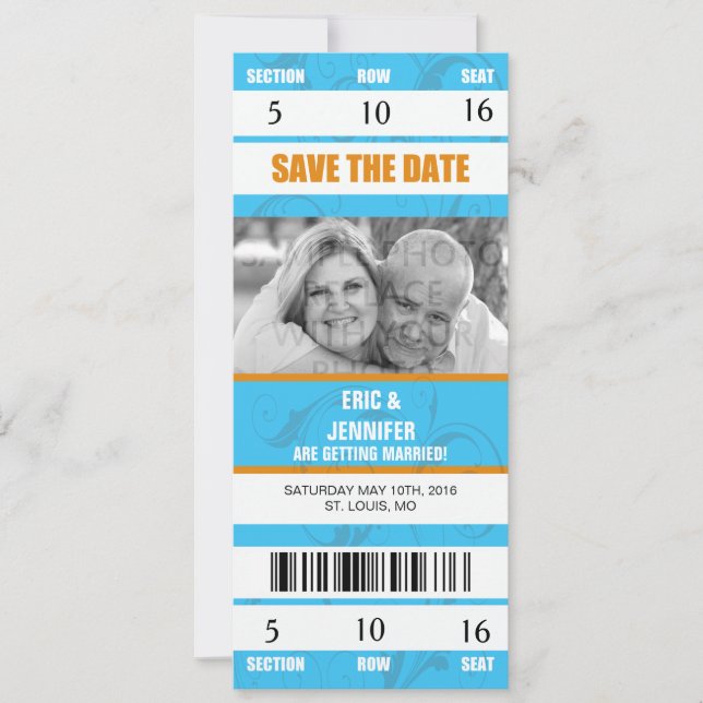 ESPORTE ESPORTADO CONVITE DE CASAMENTO/SALVAR A DA (Frente)