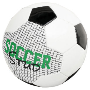 Esportes de futebol Bola Negra Branca Branca Diver