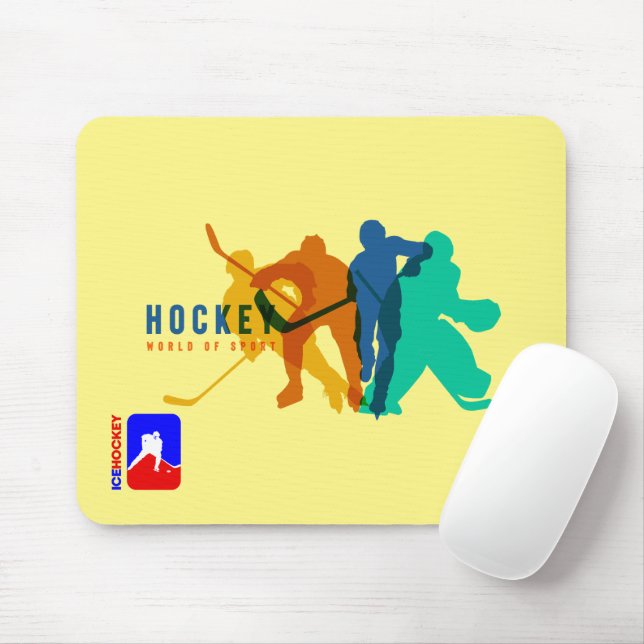 Esportes de hóquei | Mouse Pad (Com mouse)