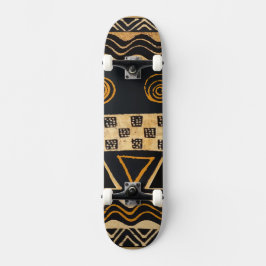 "Esportes Radicais Skateboard Guerreiro Africano
