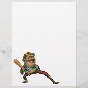 Esportes Vintage, Bateria Irritada Do Jogador De B