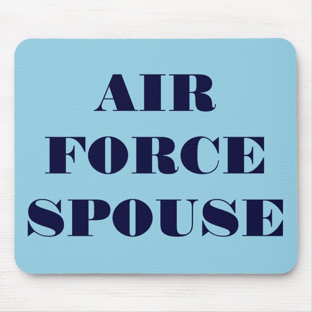 Esposa da Força Aérea do Mousepad (Frente)