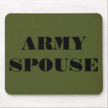Esposa do Exército do Mousepad<br><div class="desc">Esposa do Exército do Mousepad</div>