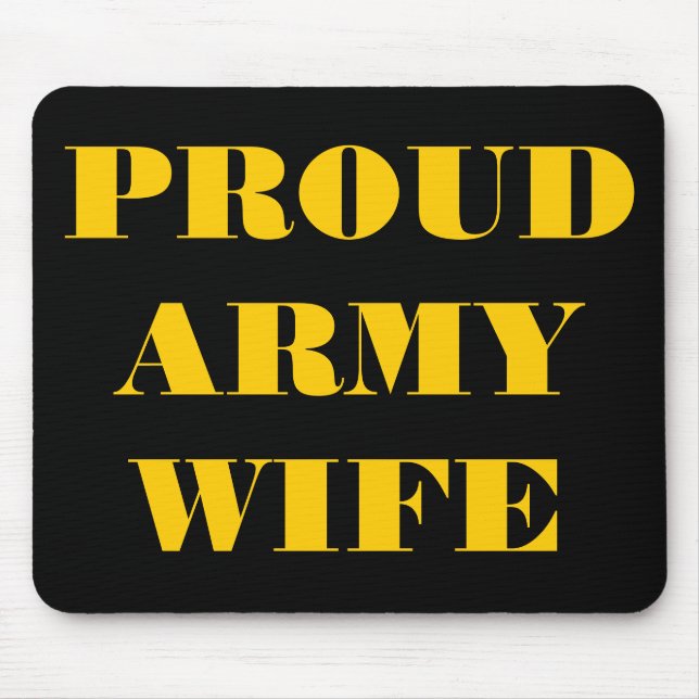 Esposa do Exército Ortod Mousepad (Frente)