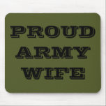Esposa do Exército Ortod Mousepad<br><div class="desc">Esposa do Exército Ortod Mousepad</div>