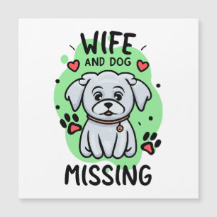 Esposa e Cachorro Desaparecidos