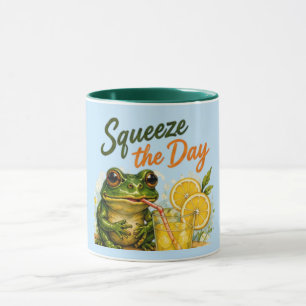 Esprema o Dia Caneca de Limão Engraçada Fofo Ver