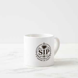 Espresso Savor em Paz Xícara de café expresso