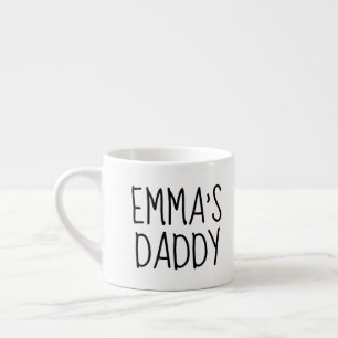 Espresso Xícara de Café Personalizada Amor Pai Foto