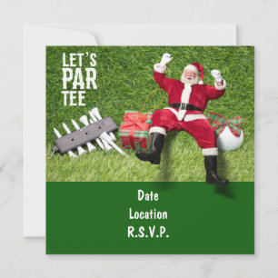 Esquadra de Natal Santa Claus do Golf Par