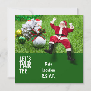 Esquadra de Natal Santa Claus do Golf Par