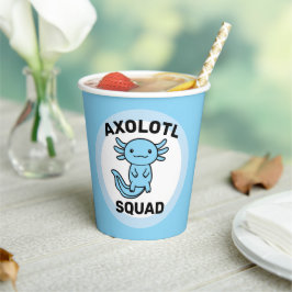 Esquadrão de Axolote fofo engraçado personalizável