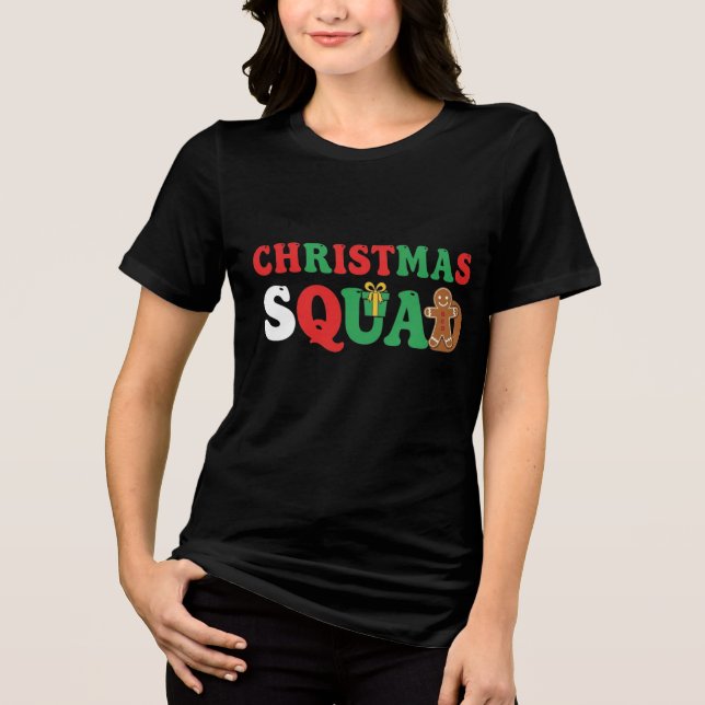 Esquadrão de Natal | Design de Equipe de Férias Di (Frente)