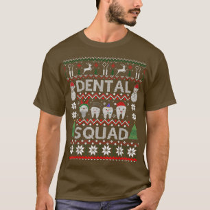 Esquadrão dentário Feio Natal Suéter Engraçado Den