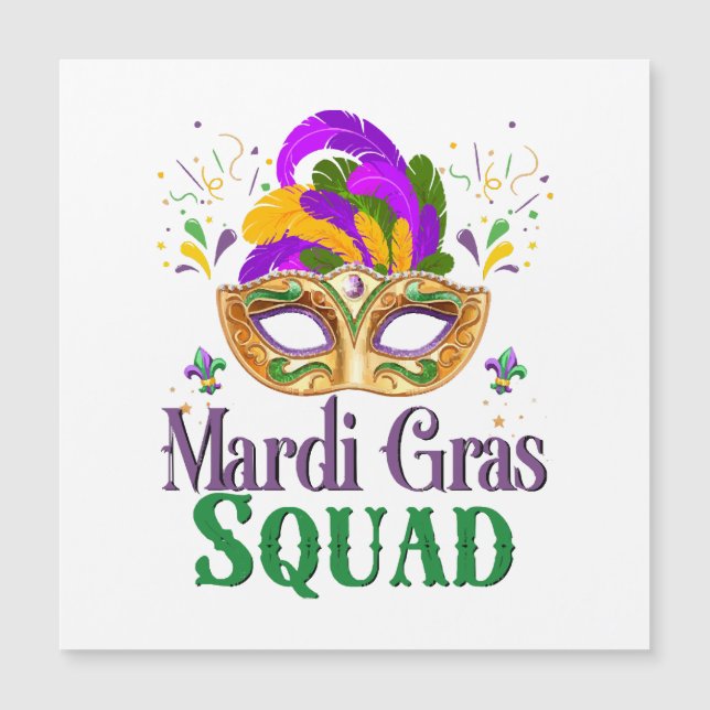 Esquadrão do Mardi Gras (Frente)