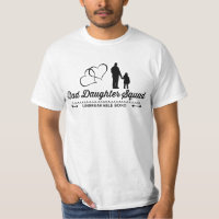 Esquadrão Filha do pai - Camisa T de Obrigação Iso
