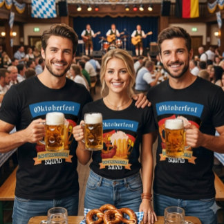 Esquadrão Oktoberfest Schitzengiggle Camisa Divert