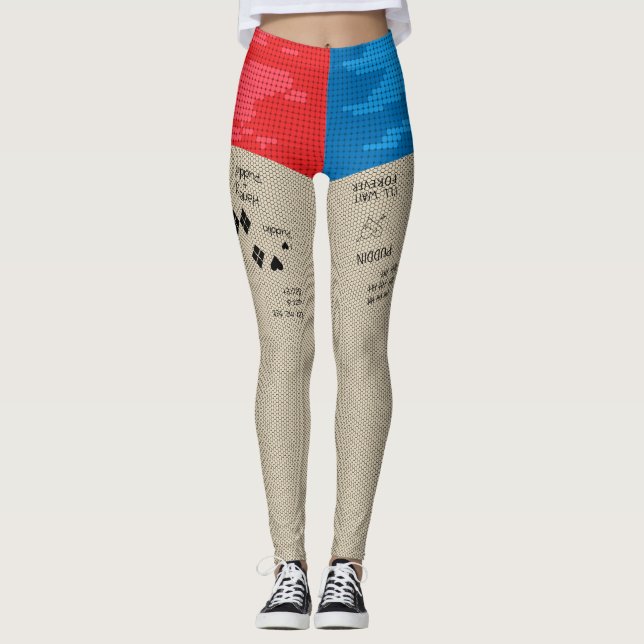 Esquadrão Suicida | Harley Quinn Leggings (Frente)