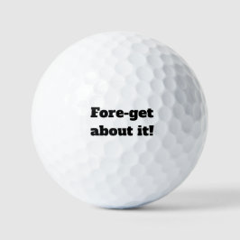 Esqueça isso! Bola de Golf Personalizada