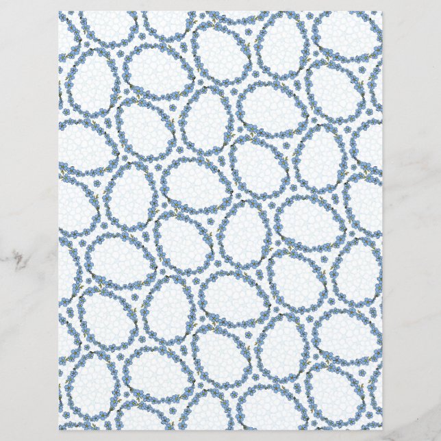 Esqueça-me de não florescer com ovo de Páscoa. (Frente)