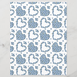 Esqueça-me de não floricultura com corações