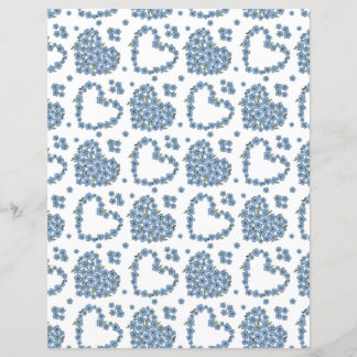 Esqueça-me de não floricultura com corações