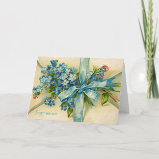 Esqueça-me não cartão