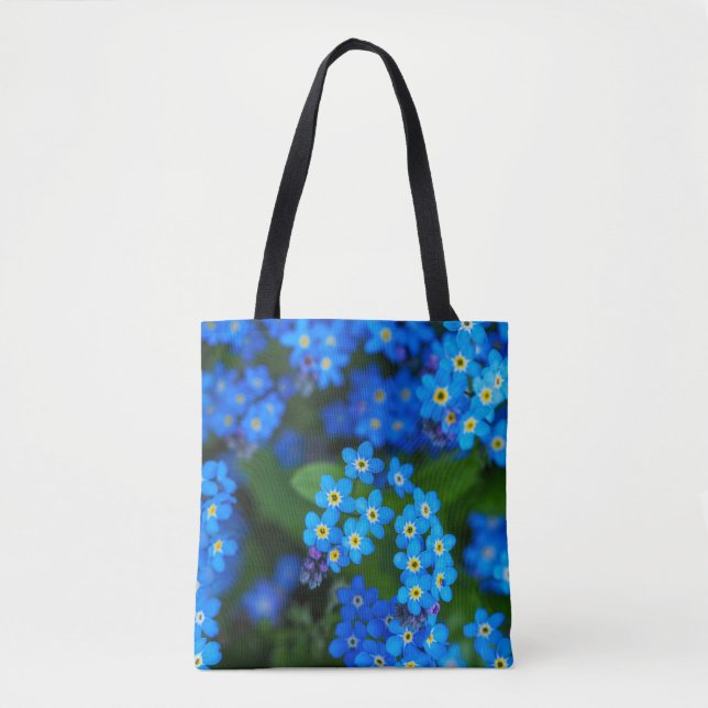 Esqueça-me, não é uma bolsa de Tote Floral (Frente)